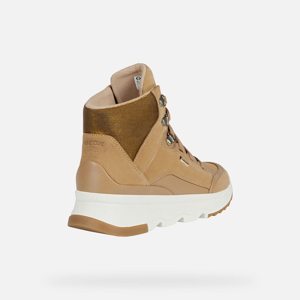 Geox Bayan Ankle Bot Kahverengi - Falena Abx - DCI-713689